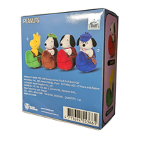 Woodstock 6" Beast Kingdom Peanuts Plush Pull Back Car PBC-038 boxed collectible toy packaging