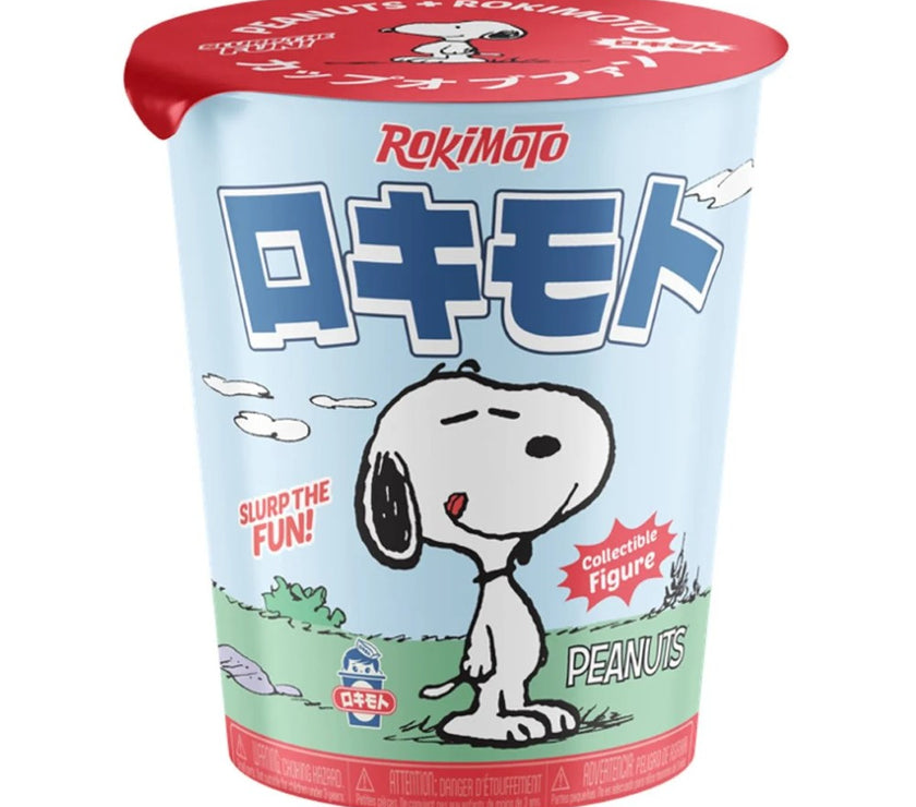 Peanuts Rokimoto Wave 2 Cup Vinyl Figure Slurprise Edition Snoopy and Friends