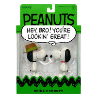 Snoopy & Spike – Peanuts ReAction Figures 2‑Pack Super7 U‑Pick Action Figure Set