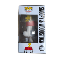 Peanuts Snoopy and Woodstock Flocked Funko Pop! Vinyl Figure #2096 New In Protector
