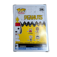 Peanuts Snoopy and Woodstock Flocked Funko Pop! Vinyl Figure #2096 New In Protector