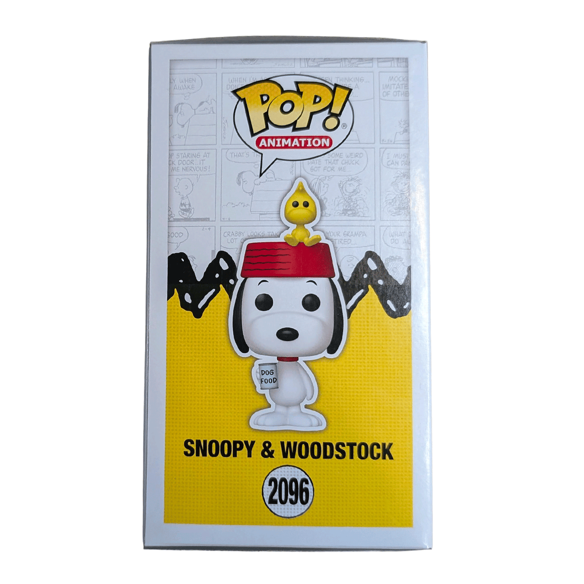 Peanuts Snoopy and Woodstock Flocked Funko Pop! Vinyl Figure #2096 New In Protector