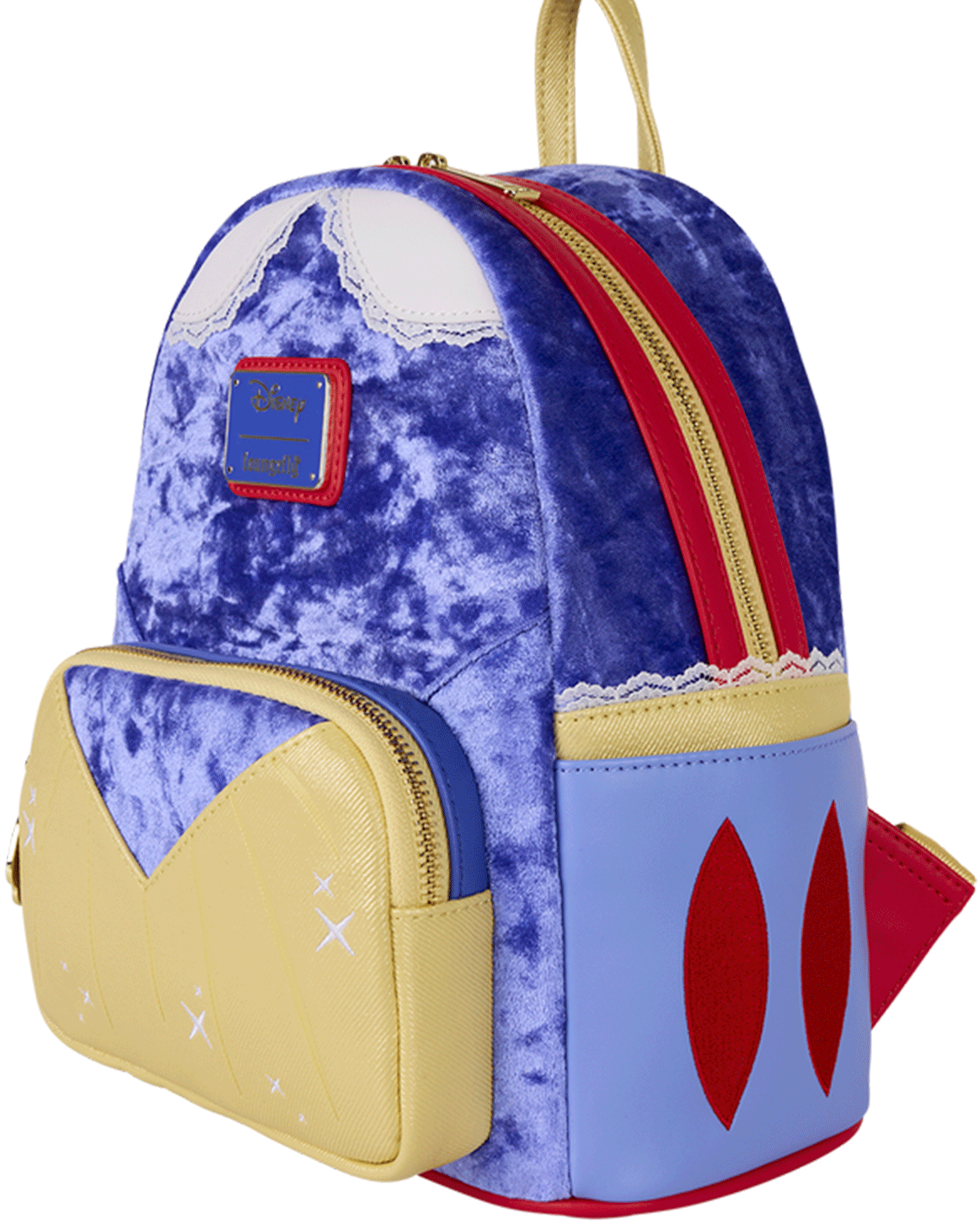 Disney Loungefly Snow White's Gown Mini-Backpack 10" High