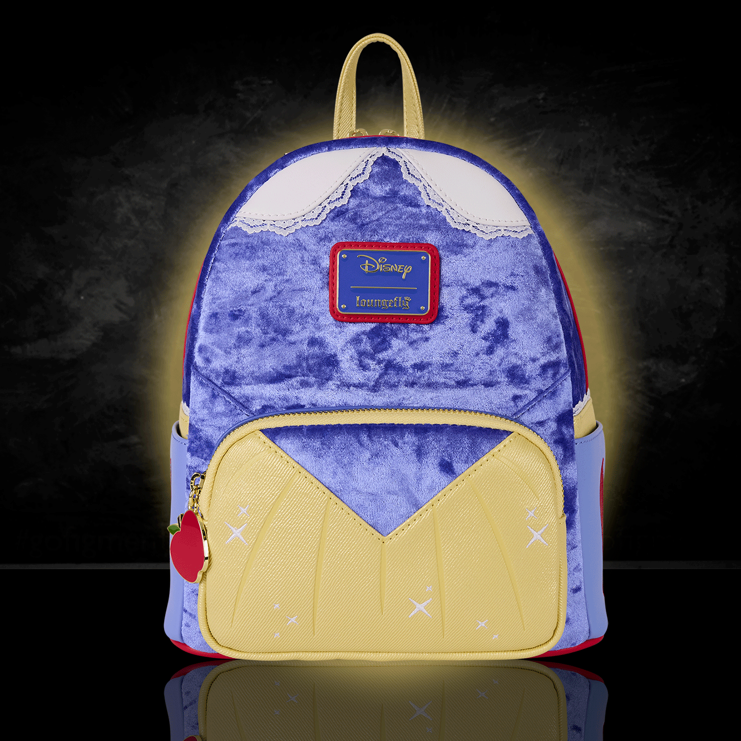 Disney Loungefly Snow White's Gown Mini-Backpack 10" High