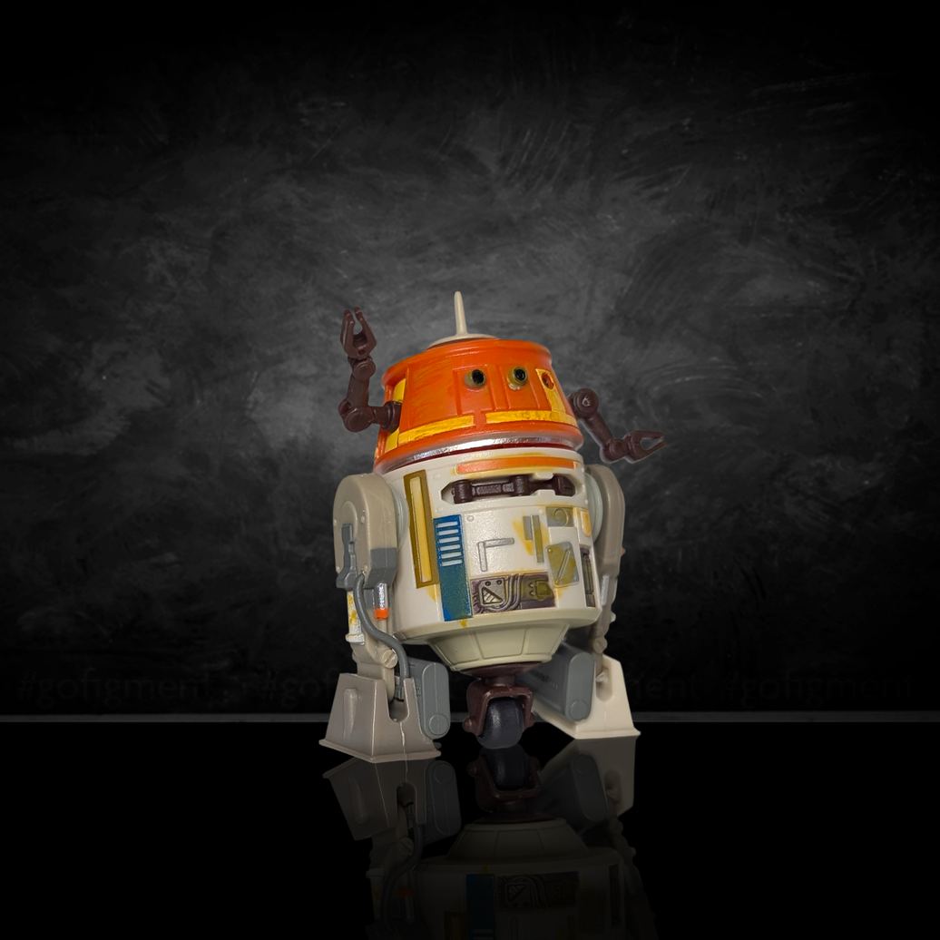 Chopper Droid Star Wars Action Figure 1:18 Scale LOOSE