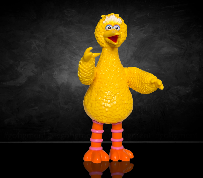 Big Birds From Around The World 1:18 Scale Sesame Street 3.75