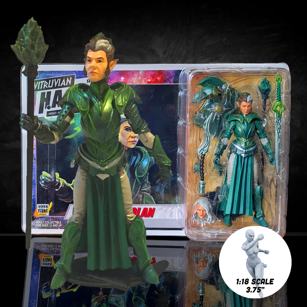 Solan: Elven Queen -Vitruvian H.A.C.K.S. 1:18 Scale Action Figure