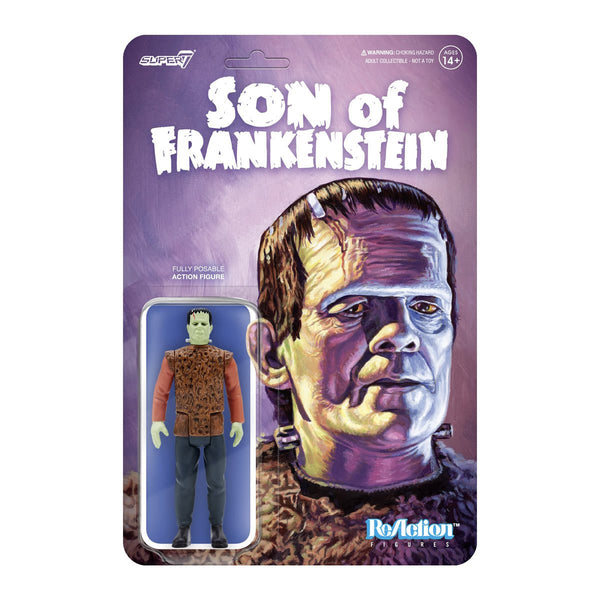 Universal Monsters Son of Frankenstein The Monster 3 3/4-Inch ReAction Figure by Super7 恒一