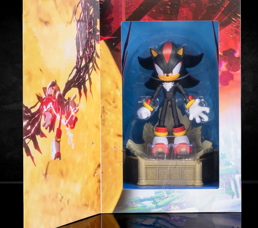 Shadow the Hedgehog Collector's Edition Figure – 6in Articulated