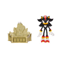 Shadow the Hedgehog Collector's Edition Action Figure – 6in customizable, highly articulated by Jakks Pacific with display base accessory