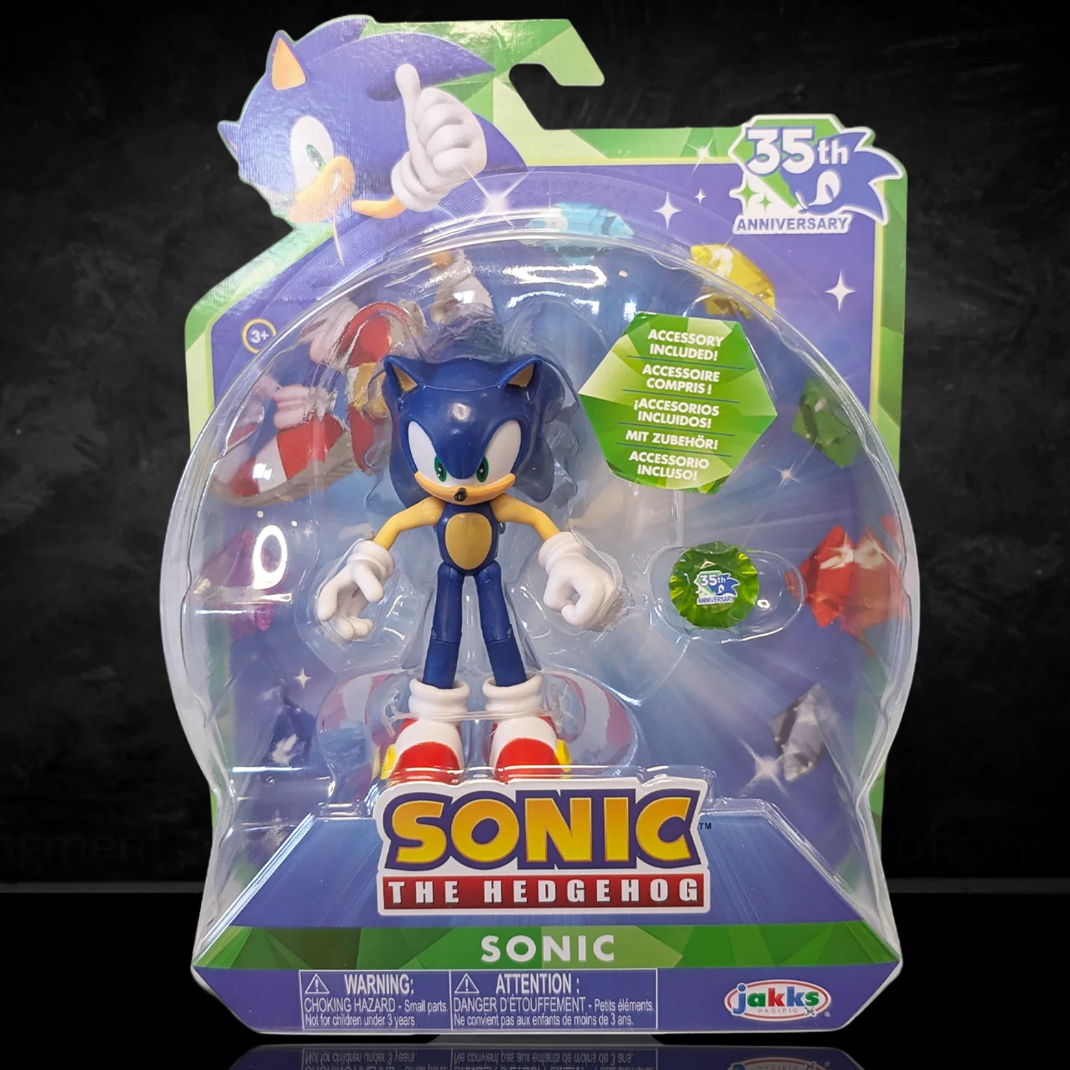 Sonic the Hedgehog Collector's 35th Anniversary Edition Action Figure