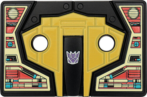 Transformers - Limited Edition Metal Replica - Soundwave Cassette Tape by Hasbro with detailed Decepticon insignia design