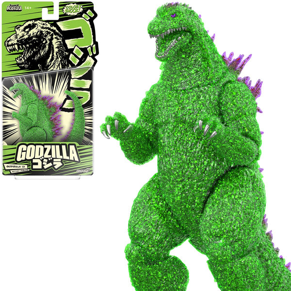 Godzilla 5.5-Inch Super7 Toho Super Kaiju Color Shock Action Figure in box