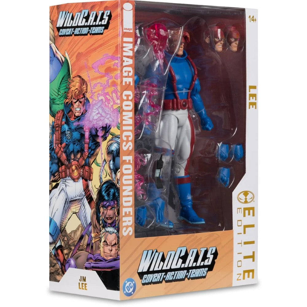 Lee Spartan Wild C.A.T.S. - Founders Series 1:12 scale 7" Elite Edition Action Figure McFarlane by Go Figment packaging.