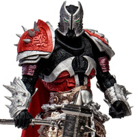 Medieval Spawn 7-Inch McFarlane Vault Wave 1 Action Figure by McFarlane Toys in red and black armor