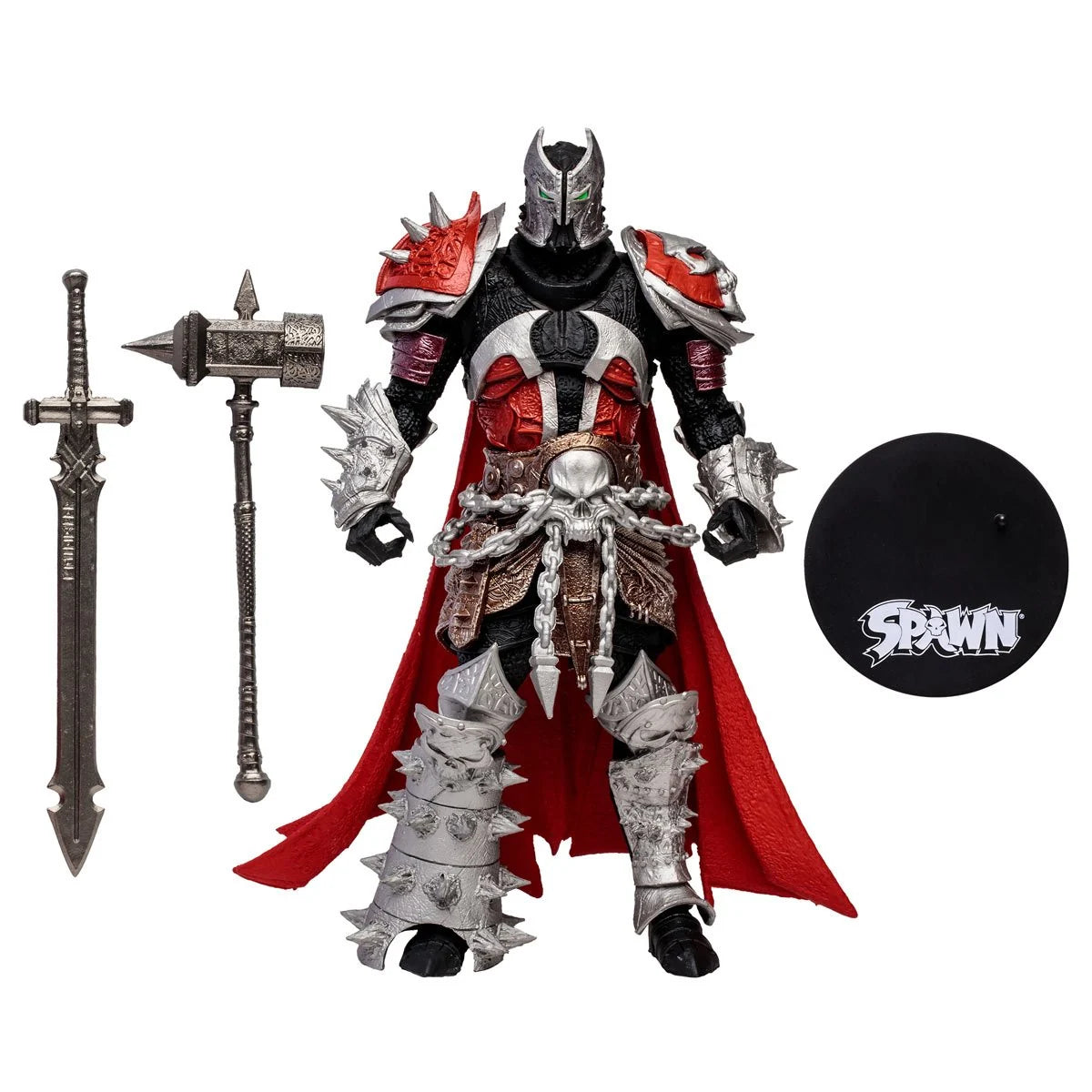 Medieval Spawn 7-Inch McFarlane Vault Wave 1 Action Figure by McFarlane Toys with armor and weapons