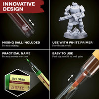 Fire Giant Orange Army Painter Speedpaint Marker - One-Coat Miniature Paint SM1003P