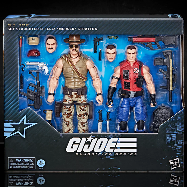 GI Joe Sgt Slaughter & Mercer 2-Pack – Collector Exclusive