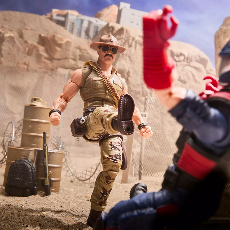 GI Joe Classified Sgt Slaughter & Felix “Mercer” Stratton Action Figure 2-Pack