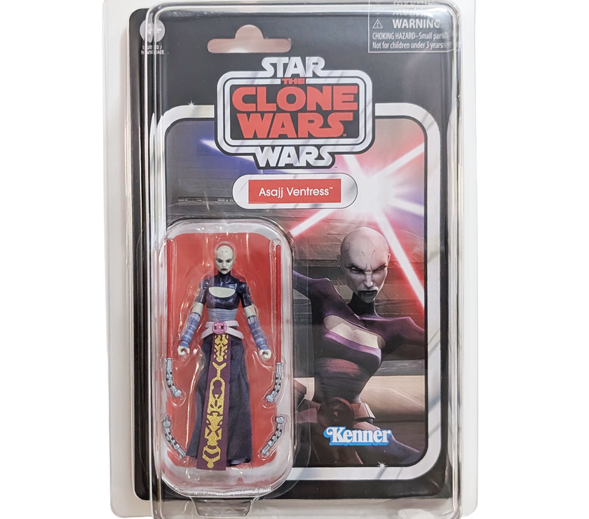 Asajj Ventress Action Figure: Vintage Star Wars Collectible