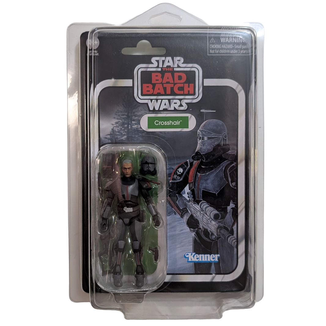The Bad Batch Crosshair 1:18|3.75" Action Figure Star Wars Vintage Collection (VC370) in case
