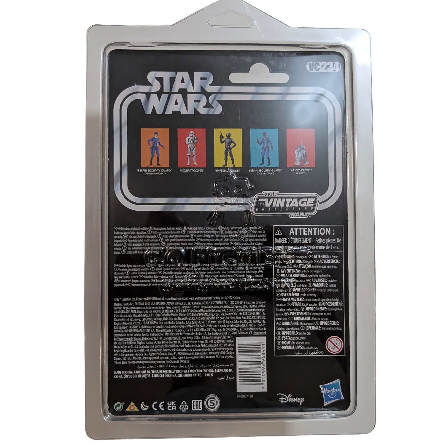Artoo-Detoo R2-D2 Sensorscope 1:18|3.75"Action Figure Star Wars Vintage Collection in case Kenner