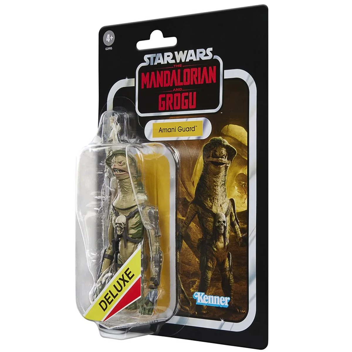 Amani Guard 4.5 Inch Hasbro Action Figure Star Wars VC419 Deluxe in Kenner packaging