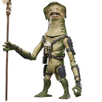 Amani Guard 4.5 Inch Hasbro Action Figure Star Wars VC419 Deluxe green alien figure with staff