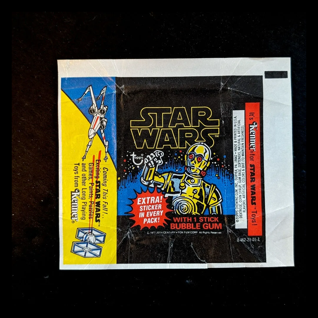 Image of #1 Luke Skywalker (407) 1977 Topps Star Wars Trading Card