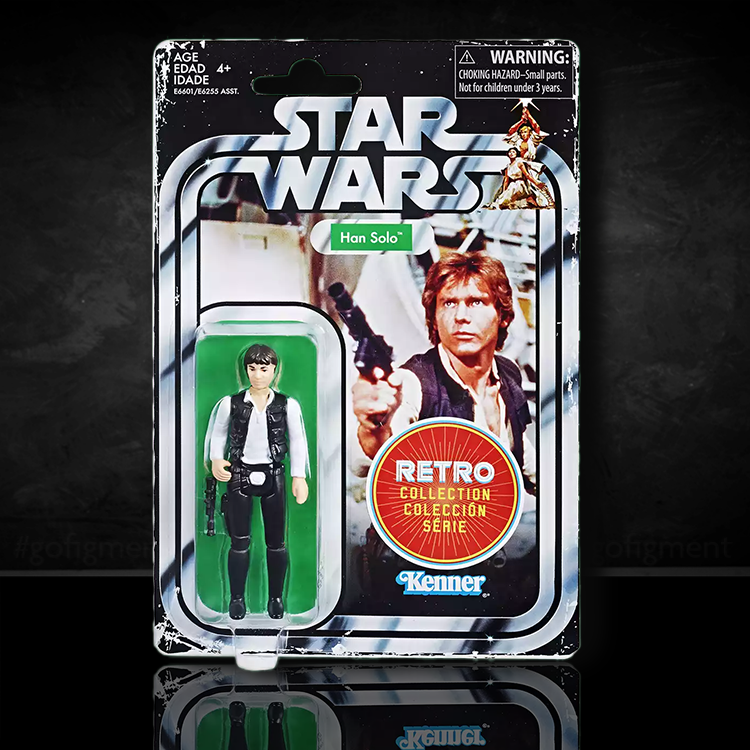 Image of Han Solo Stormtrooper Star Wars The Retro Collection Action Figure