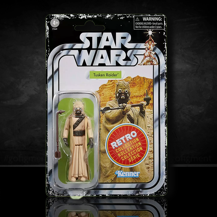 Image of Luke Skywalker Yavin Star Wars The Retro Collection Action Figure