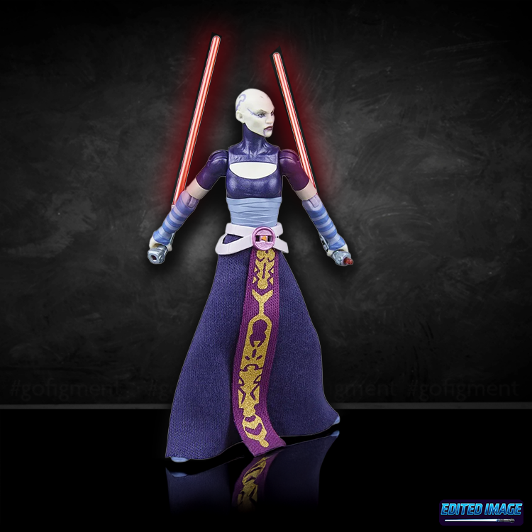 Image of Asajj Ventress Action Figure Star Wars Vintage Collection VC-364 NEW