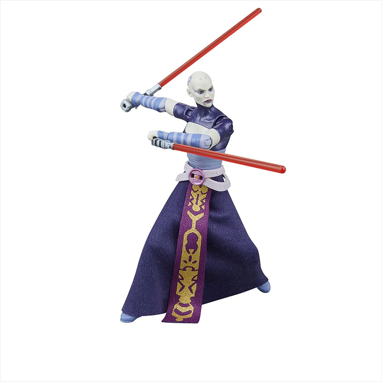 Image of Asajj Ventress Action Figure Star Wars Vintage Collection VC-364 NEW