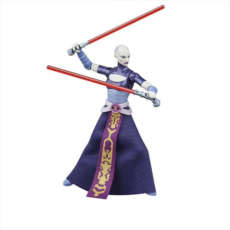 Image of Asajj Ventress Action Figure Star Wars Vintage Collection VC-364 NEW
