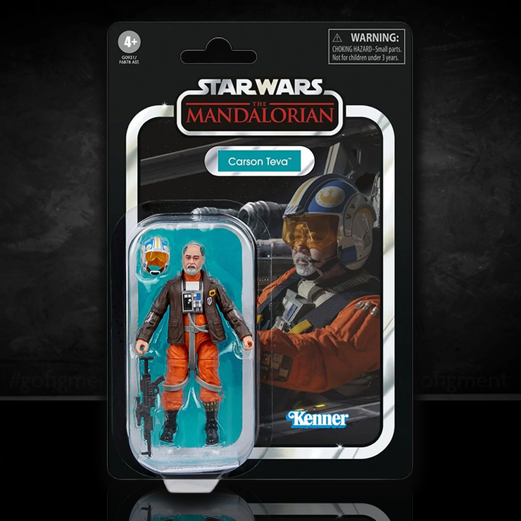 Image of Carson Teva Action Figure Star Wars Vintage Collection VC-364 NEW