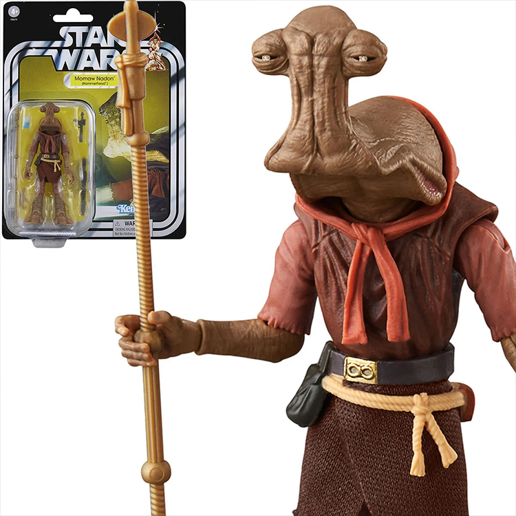 Image of Momaw Nadon "Hammerhed" Action Figure Star Wars Vintage Collection VC-362 NEW