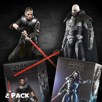IN Hand 👍 Starkiller vs Darth Malgus 2 Pack Black Series Star Wars Action Figures