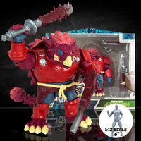 Saurozoic Warriors Dinosaur "Highland Tribe" Action Figure 1:12 Scale 6" BUNDLE of 3 by Boss Fight Studio Llc with weapons and armor