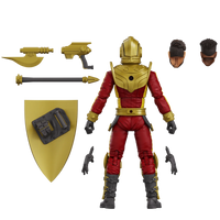 Stellar Guard 4" Boss Fight Studio Action Figure Hero HACKS Articulated with shield, weapons, and alternate hands