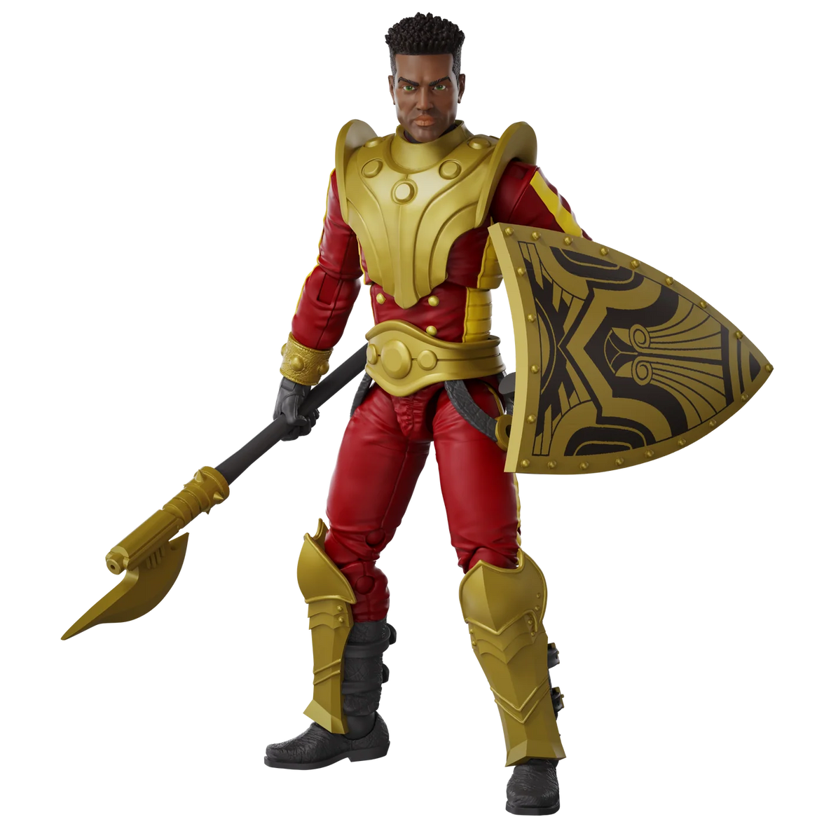 Stellar Guard 4" Boss Fight Studio Action Figure Hero HACKS Articulated with shield and spear