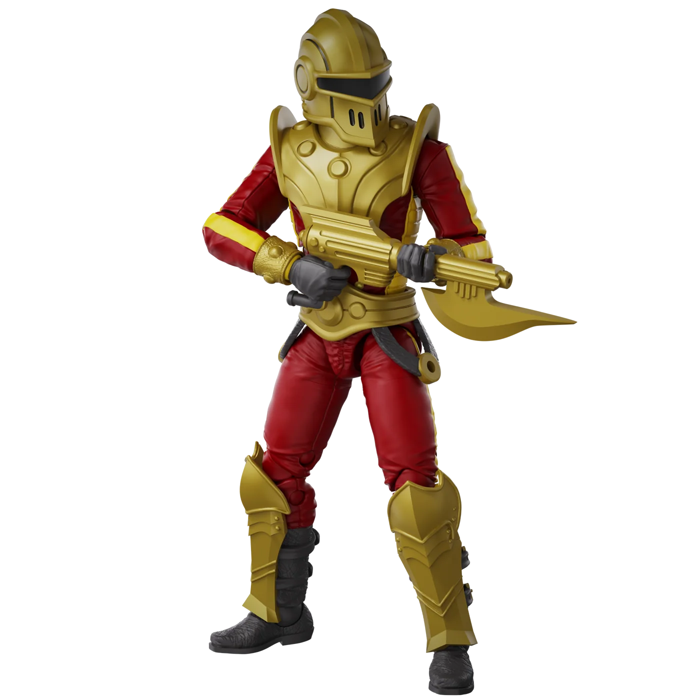 Stellar Guard 4" Boss Fight Studio Action Figure Hero HACKS Articulated with gold armor and sword