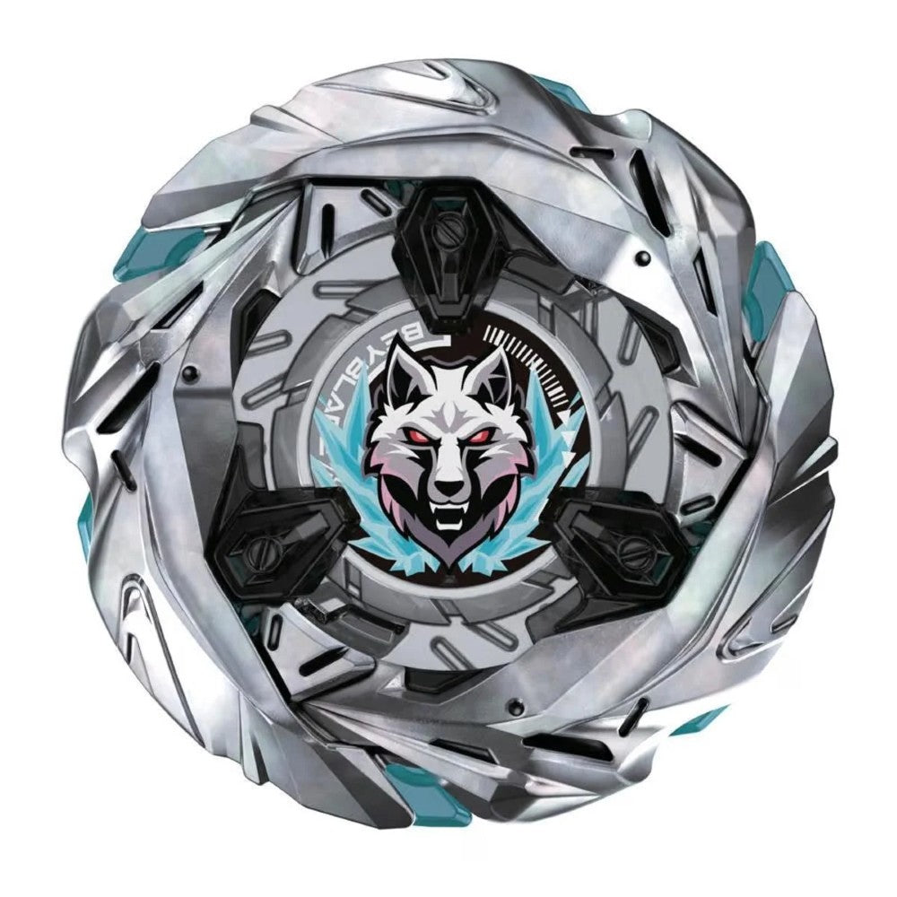 Sterling Wolf Beyblade X Starter Pack Spinning Top Battle Toy new in box with silver and blue design by Hasbro