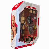 Stone Cold Steve Austin 6" Mattel Action Figure WWE Ultimate Edition Wave 32" boxed collectible by Mattel