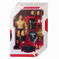 Stone Cold Steve Austin 6" Mattel Action Figure WWE Ultimate Edition Wave 32