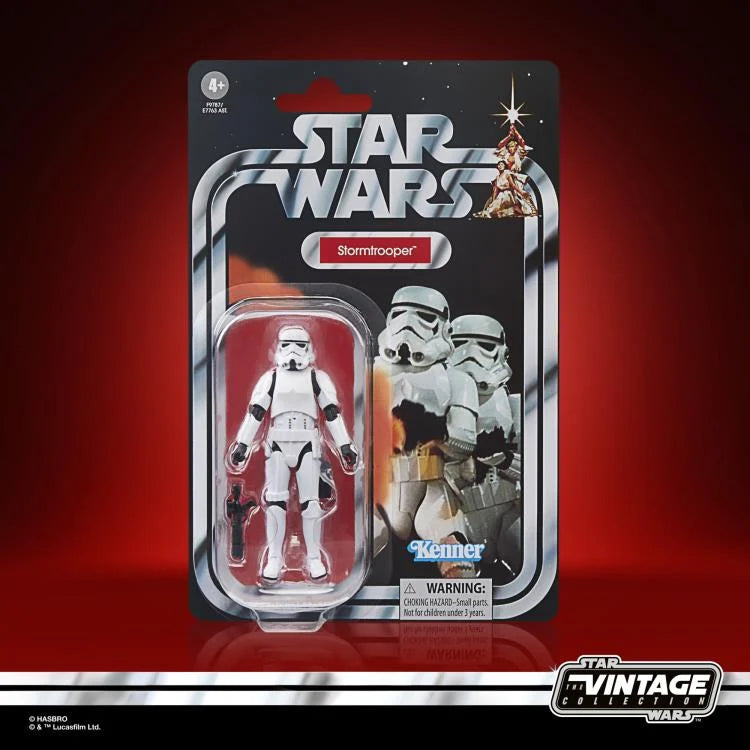 Hasbro Star Wars Vintage Collection Imperial Stormtrooper 3.75 inch action figure in packaging