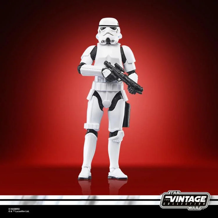Hasbro Star Wars Vintage Collection Imperial Stormtrooper 3.75 inch action figure with blaster weapon