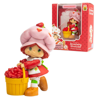 Strawberry Shortcake 2.5 inch vinyl figure by Loyal Subjects with strawberry basket and red outfit in window box packaging