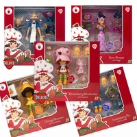 Strawberry Shortcake Deluxe Action Figures BUNDLE – 5-Pack Scented Collectible Figurines with Accessories by Boss Fight Studio Llc