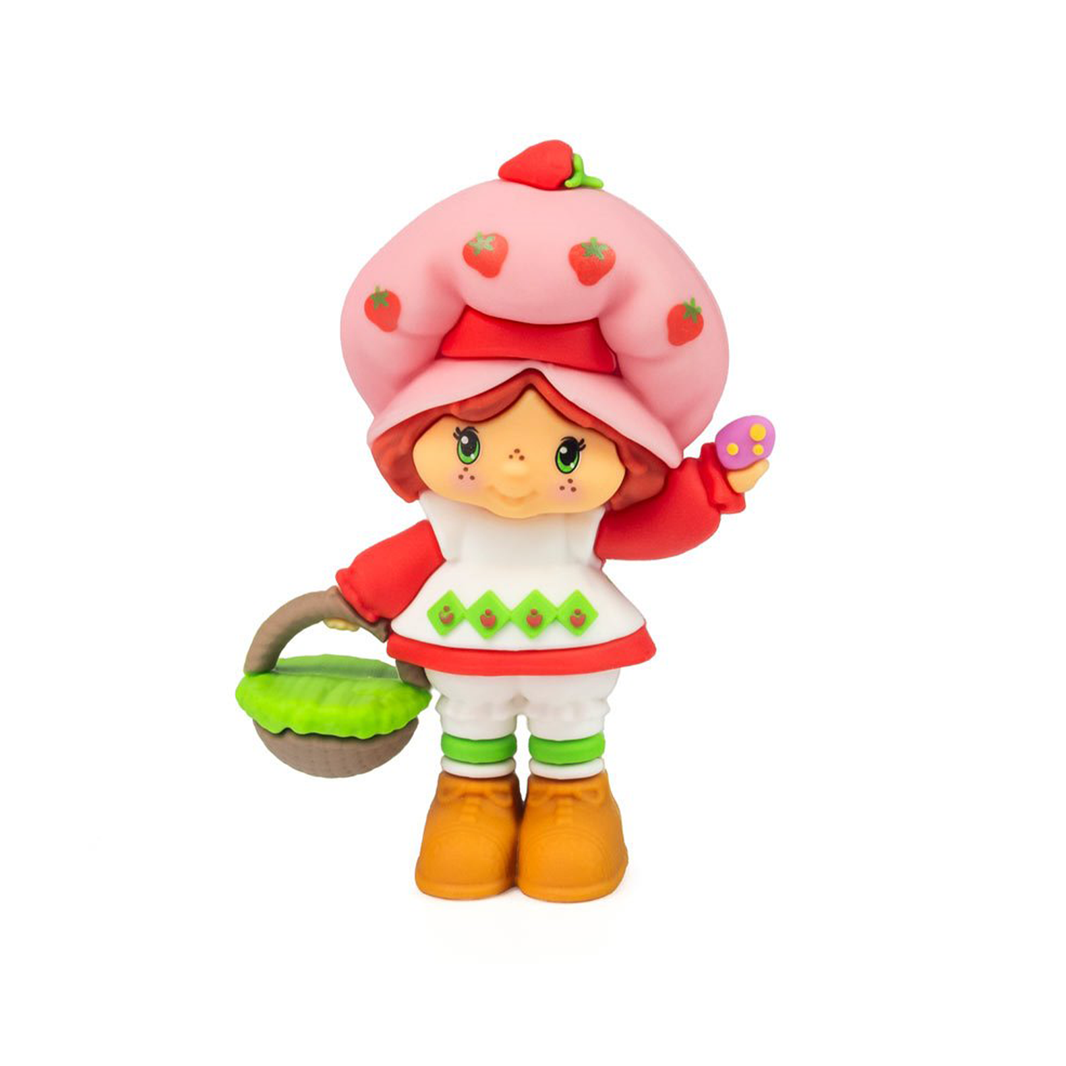 Strawberry Shortcake 2.5" Strawberry Shortcake with Egg and Basket Cheebee Figure