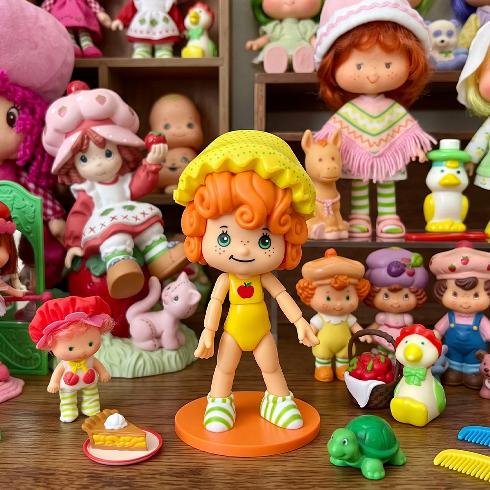 Apple Dumplin DELUXE Strawberry Shortcake Action Figure 1:12 With Accessories by Boss Fight Studio Llc